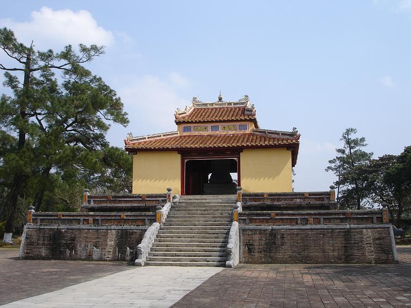 056- Tombeau de Minh Mang- pavillon de la stele.JPG - Tombeau de Minh Mang- pavillon de la stèle